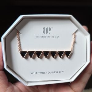 BP Black Triangle Necklace